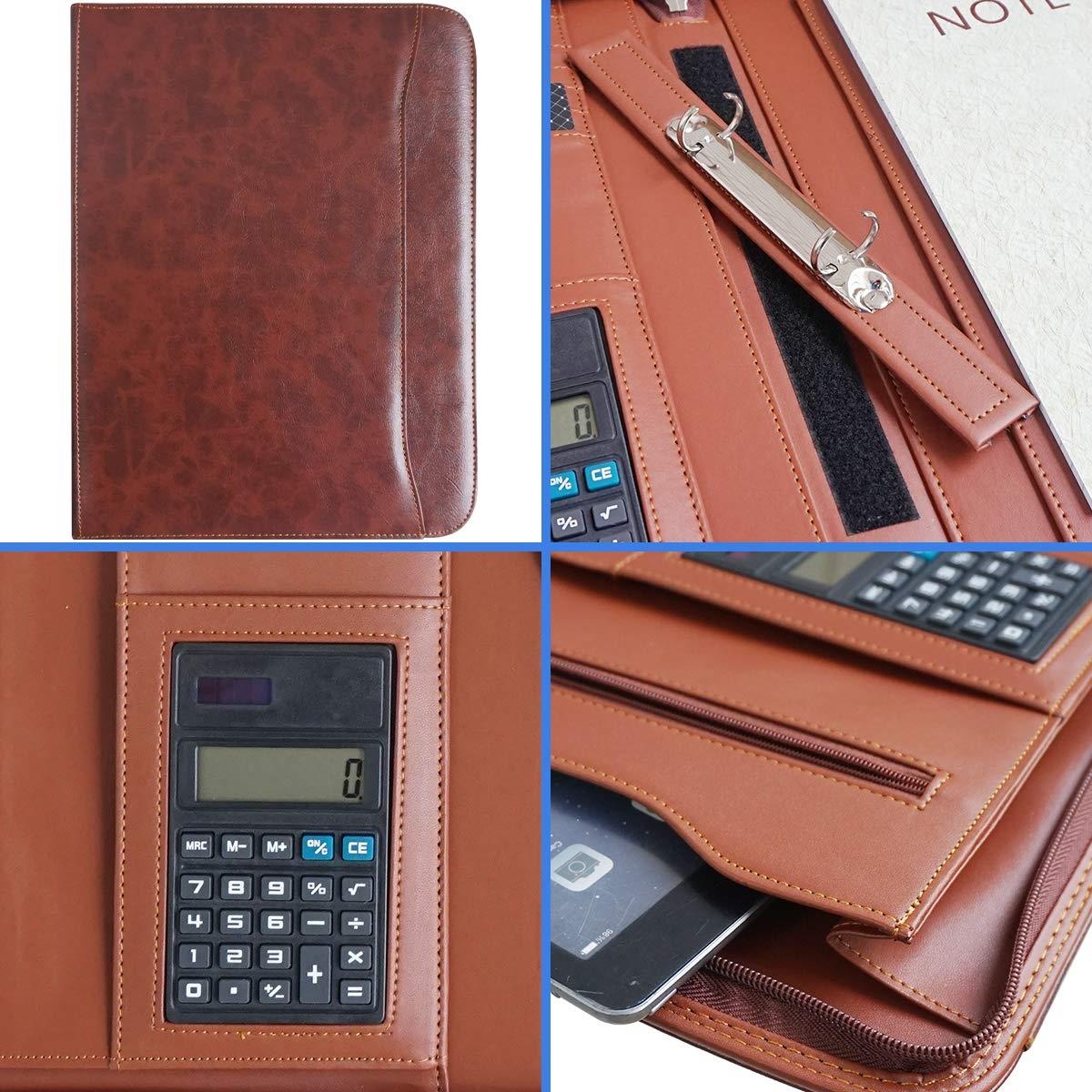 PU Leather Notebook Briefcase-5