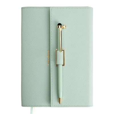 Notizbuch aus geprägtem Leder