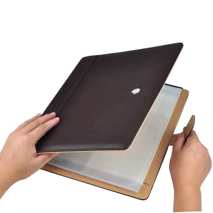 Hardcover 3 Ring Binder A4 Leather Diary