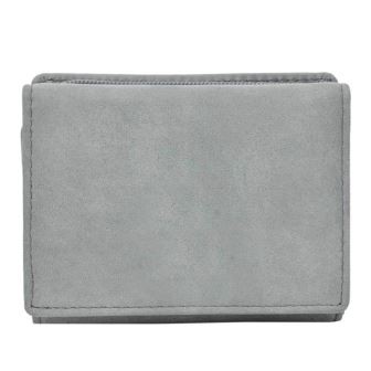 Damen Trifold Echtleder Geldbörse