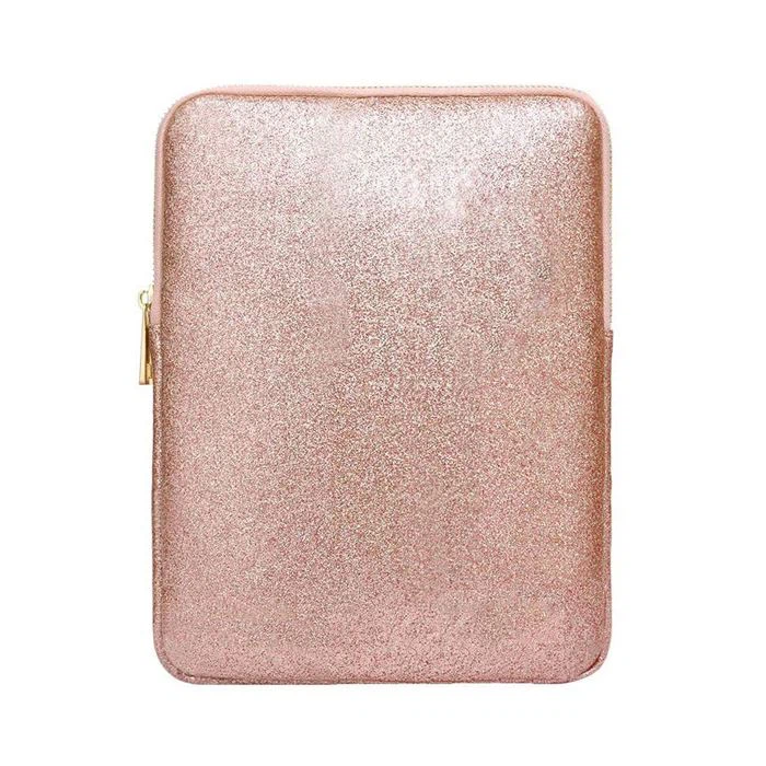 Glitter Leather Tablet Sleeve Bag