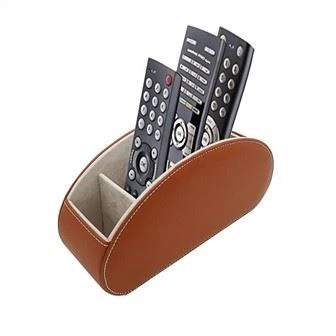 Schreibtisch Leder Fernbedienung Organizer