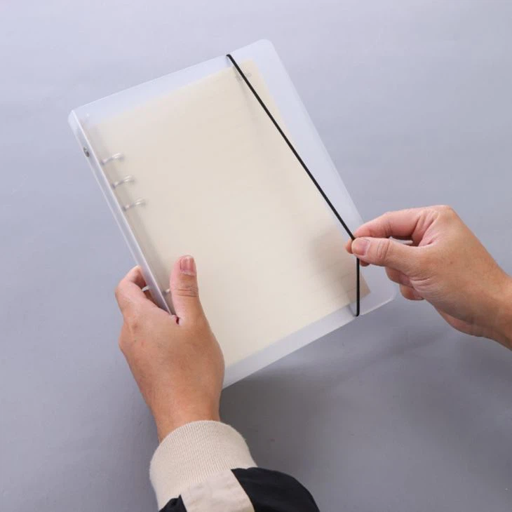 Transparent Cover Journal PVC Notebook
