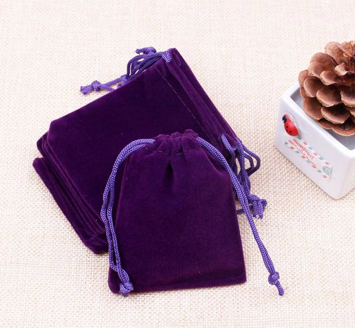 velvet makeup bags