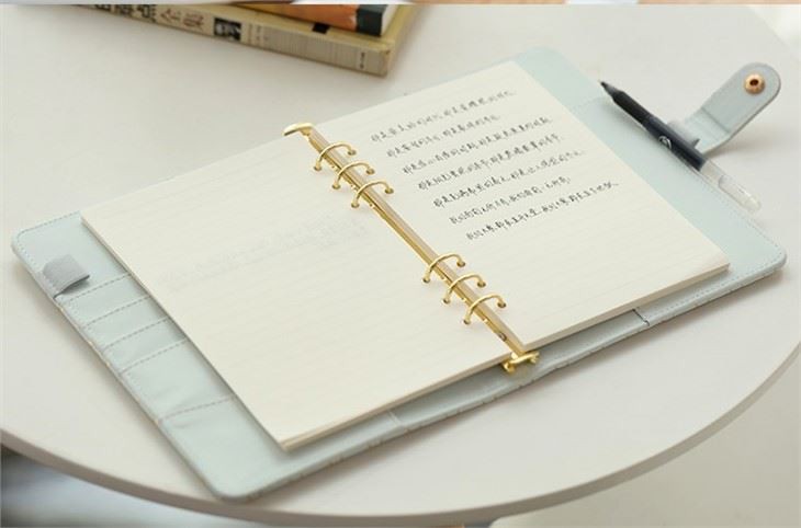 trendy notebook planner