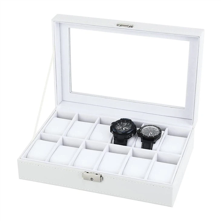 Glass Top Watches Holder