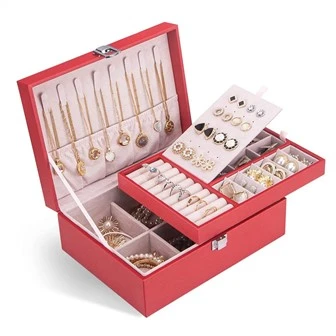 2-Layer Jewel Organizer Box